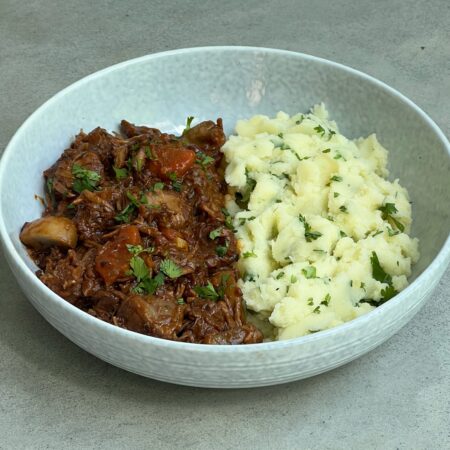 Traditionele Boeuf bourguignon