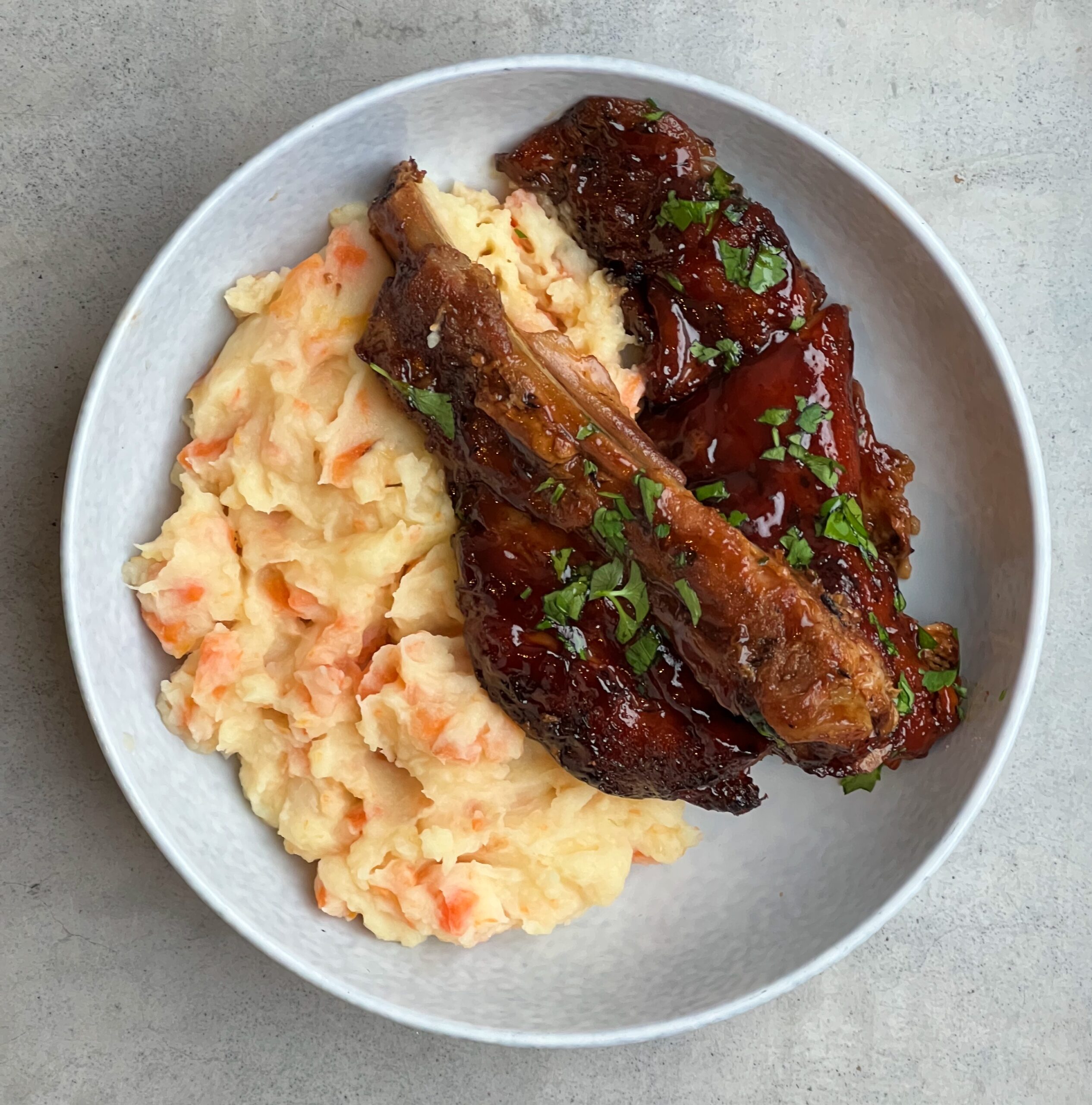 Texas style ribbetjes